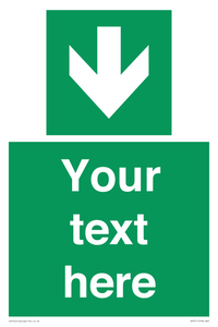 Custom Safe Condition Down arrow